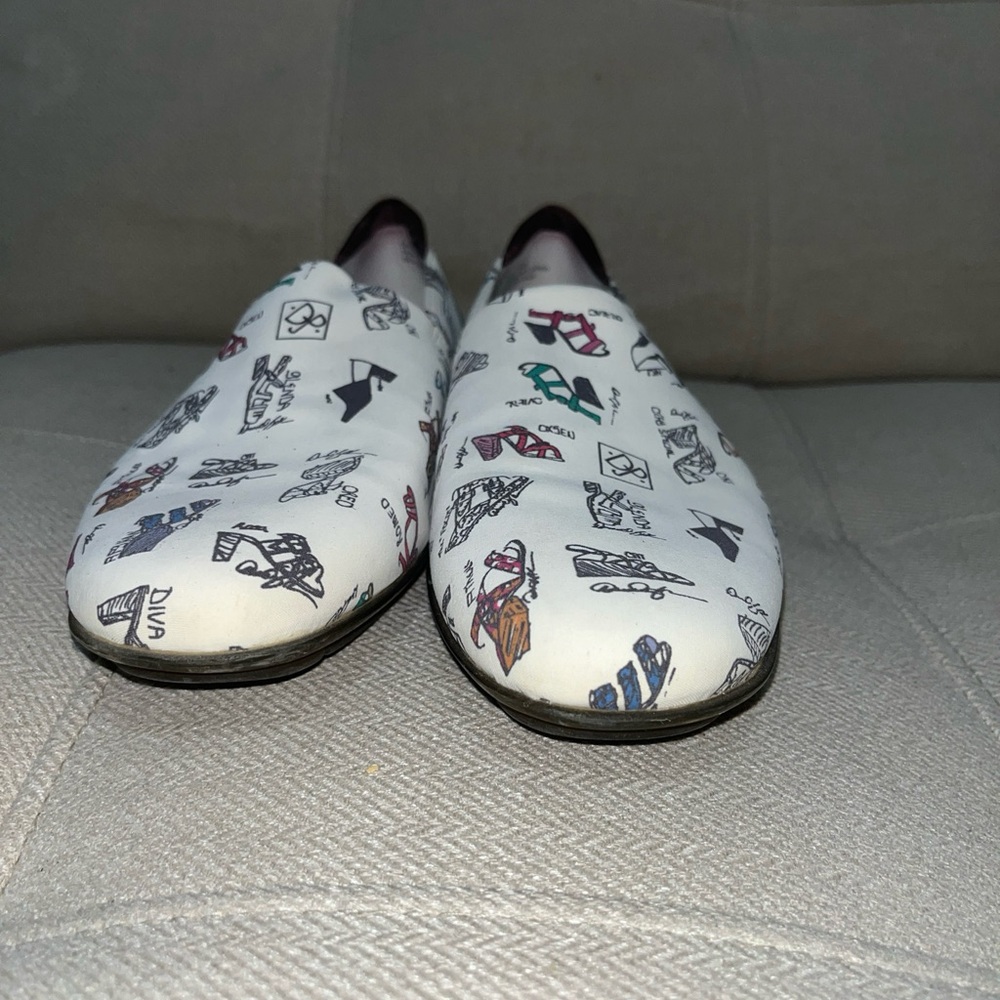 donald pliner cavat womens 8 slip on shoes - Picture 2 of 8